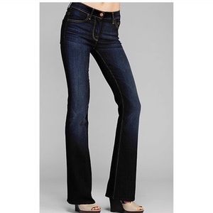 7FAM Dark indigo Bootcut Jeans   NWOT
